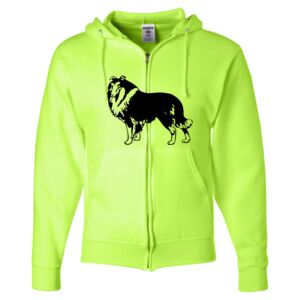 Unisex NuBlend® Full-Zip Hooded Sweatshirt Thumbnail