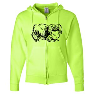 Unisex NuBlend® Full-Zip Hooded Sweatshirt Thumbnail