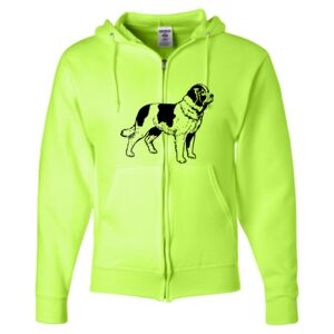 Unisex NuBlend® Full-Zip Hooded Sweatshirt Thumbnail