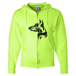 Unisex NuBlend® Full-Zip Hooded Sweatshirt Thumbnail