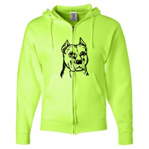 Unisex NuBlend® Full-Zip Hooded Sweatshirt Thumbnail