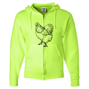 Unisex NuBlend® Full-Zip Hooded Sweatshirt Thumbnail