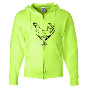 Unisex NuBlend® Full-Zip Hooded Sweatshirt Thumbnail