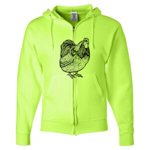 Unisex NuBlend® Full-Zip Hooded Sweatshirt Thumbnail