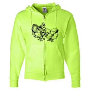 Unisex NuBlend® Full-Zip Hooded Sweatshirt Thumbnail