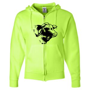 Unisex NuBlend® Full-Zip Hooded Sweatshirt Thumbnail