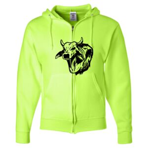 Unisex NuBlend® Full-Zip Hooded Sweatshirt Thumbnail