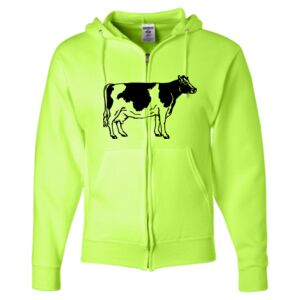 Unisex NuBlend® Full-Zip Hooded Sweatshirt Thumbnail