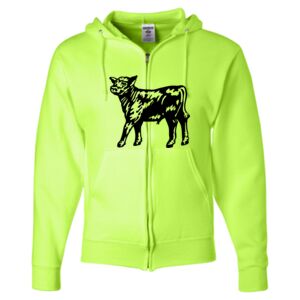 Unisex NuBlend® Full-Zip Hooded Sweatshirt Thumbnail