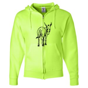 Unisex NuBlend® Full-Zip Hooded Sweatshirt Thumbnail