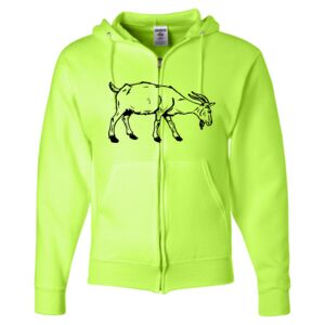Unisex NuBlend® Full-Zip Hooded Sweatshirt Thumbnail