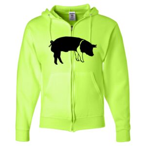 Unisex NuBlend® Full-Zip Hooded Sweatshirt Thumbnail