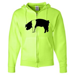 Unisex NuBlend® Full-Zip Hooded Sweatshirt Thumbnail