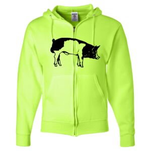 Unisex NuBlend® Full-Zip Hooded Sweatshirt Thumbnail
