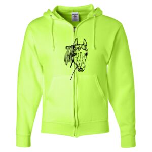 Unisex NuBlend® Full-Zip Hooded Sweatshirt Thumbnail