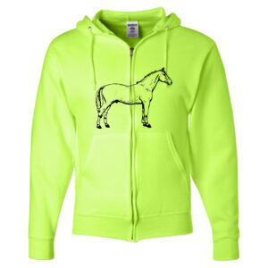 Unisex NuBlend® Full-Zip Hooded Sweatshirt Thumbnail
