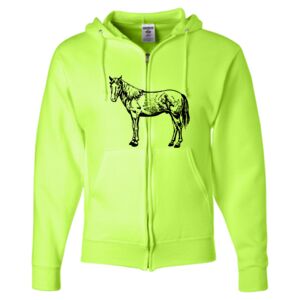 Unisex NuBlend® Full-Zip Hooded Sweatshirt Thumbnail