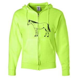 Unisex NuBlend® Full-Zip Hooded Sweatshirt Thumbnail