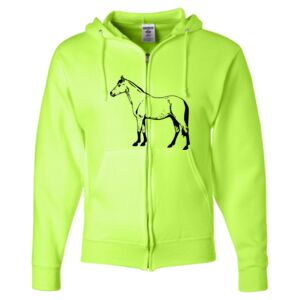 Unisex NuBlend® Full-Zip Hooded Sweatshirt Thumbnail
