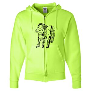 Unisex NuBlend® Full-Zip Hooded Sweatshirt Thumbnail