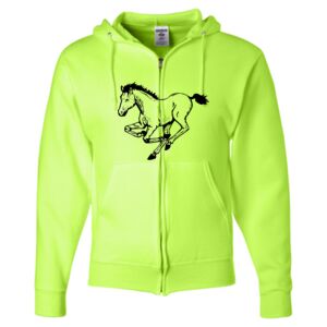 Unisex NuBlend® Full-Zip Hooded Sweatshirt Thumbnail
