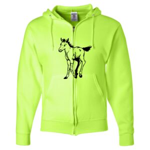 Unisex NuBlend® Full-Zip Hooded Sweatshirt Thumbnail