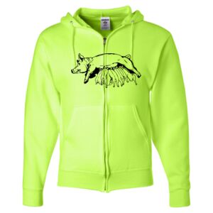 Unisex NuBlend® Full-Zip Hooded Sweatshirt Thumbnail