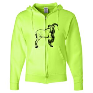 Unisex NuBlend® Full-Zip Hooded Sweatshirt Thumbnail