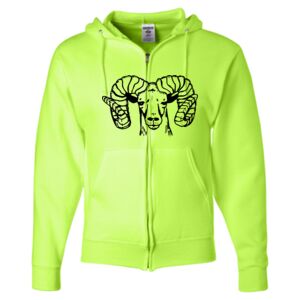 Unisex NuBlend® Full-Zip Hooded Sweatshirt Thumbnail