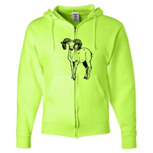 Unisex NuBlend® Full-Zip Hooded Sweatshirt Thumbnail