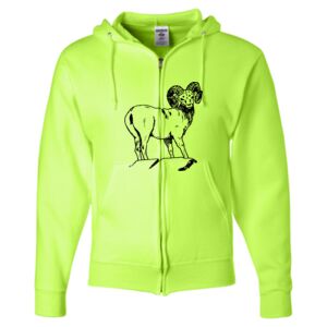 Unisex NuBlend® Full-Zip Hooded Sweatshirt Thumbnail