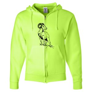 Unisex NuBlend® Full-Zip Hooded Sweatshirt Thumbnail