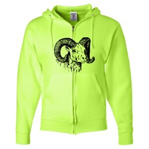 Unisex NuBlend® Full-Zip Hooded Sweatshirt Thumbnail