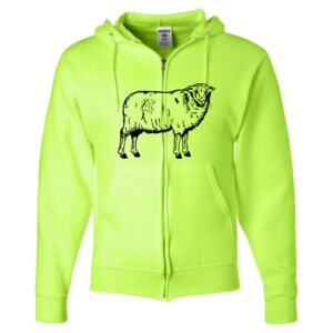 Unisex NuBlend® Full-Zip Hooded Sweatshirt Thumbnail