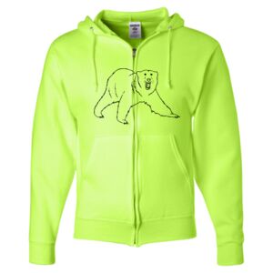 Unisex NuBlend® Full-Zip Hooded Sweatshirt Thumbnail