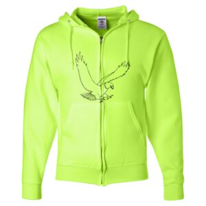 Unisex NuBlend® Full-Zip Hooded Sweatshirt Thumbnail