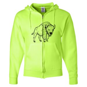 Unisex NuBlend® Full-Zip Hooded Sweatshirt Thumbnail