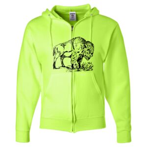 Unisex NuBlend® Full-Zip Hooded Sweatshirt Thumbnail