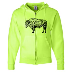 Unisex NuBlend® Full-Zip Hooded Sweatshirt Thumbnail