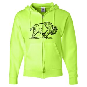 Unisex NuBlend® Full-Zip Hooded Sweatshirt Thumbnail