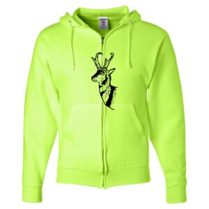 Unisex NuBlend® Full-Zip Hooded Sweatshirt Thumbnail