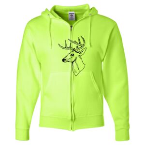 Unisex NuBlend® Full-Zip Hooded Sweatshirt Thumbnail
