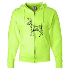 Unisex NuBlend® Full-Zip Hooded Sweatshirt Thumbnail