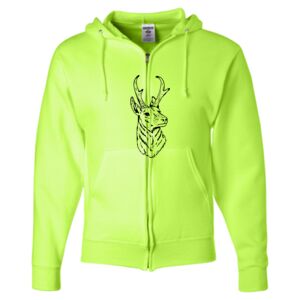 Unisex NuBlend® Full-Zip Hooded Sweatshirt Thumbnail