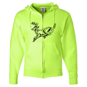 Unisex NuBlend® Full-Zip Hooded Sweatshirt Thumbnail