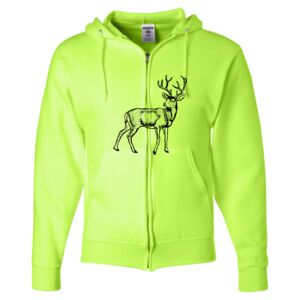 Unisex NuBlend® Full-Zip Hooded Sweatshirt Thumbnail