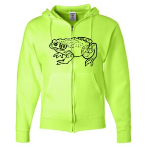 Unisex NuBlend® Full-Zip Hooded Sweatshirt Thumbnail