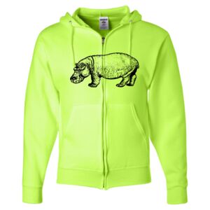 Unisex NuBlend® Full-Zip Hooded Sweatshirt Thumbnail