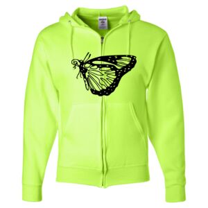 Unisex NuBlend® Full-Zip Hooded Sweatshirt Thumbnail
