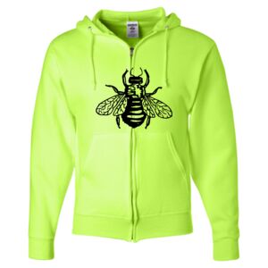 Unisex NuBlend® Full-Zip Hooded Sweatshirt Thumbnail